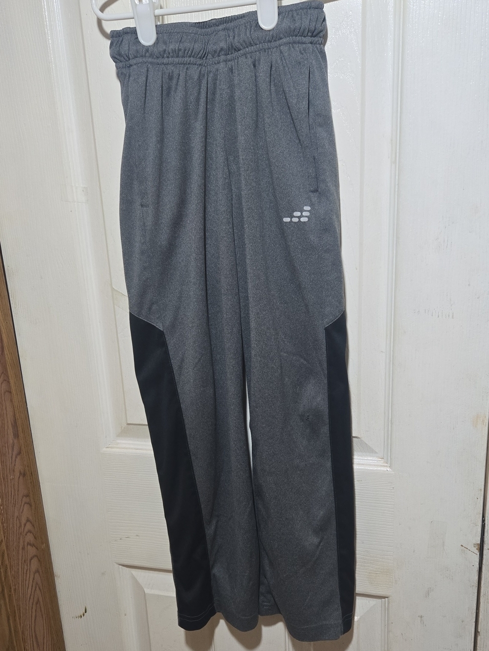bcg Gray Joggers with Black Side Panels